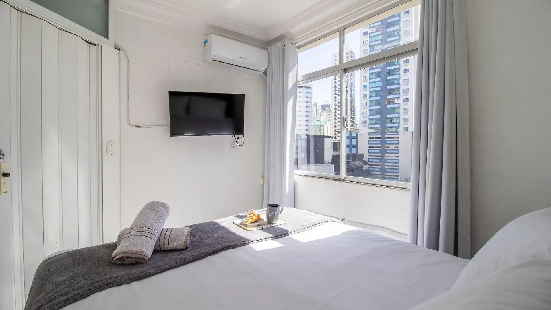 Apartment Ferienwohnung Was36 - 1Dorm Climatizado, Calcadao, Tv'S Smart Balneário Camboriú