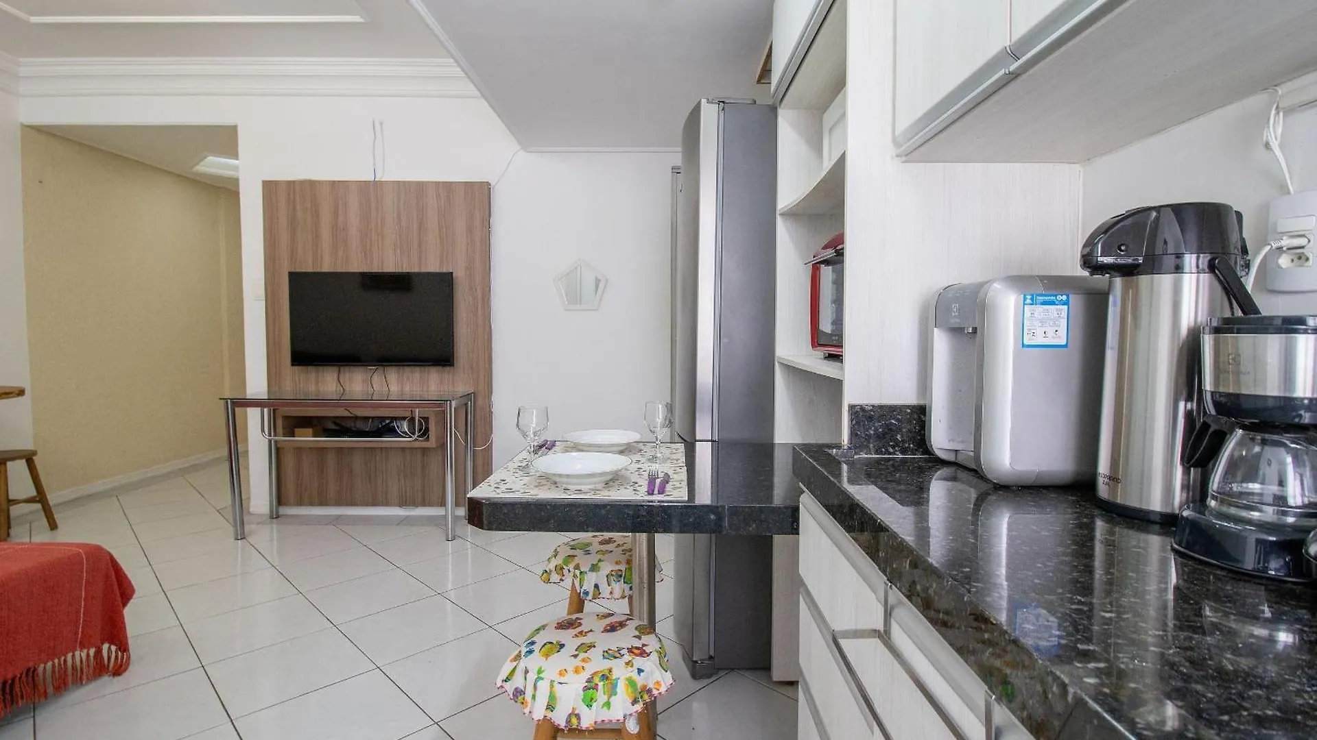 Apartment Ferienwohnung Was36 - 1Dorm Climatizado, Calcadao, Tv'S Smart Balneário Camboriú Brasilien