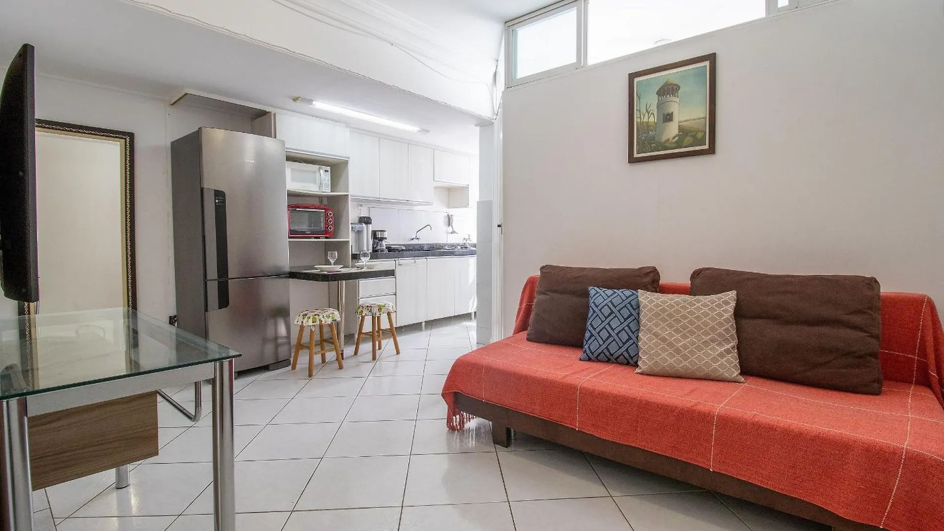 Apartment Ferienwohnung Was36 - 1Dorm Climatizado, Calcadao, Tv'S Smart Balneário Camboriú Brasilien